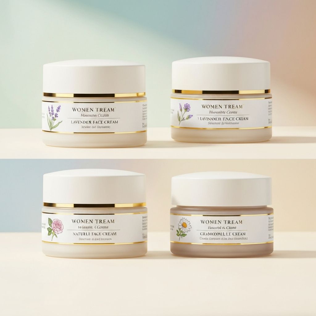 Women's face creams